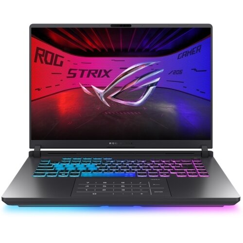 Laptop ROG Strix G16 WQXGA 16 inch Intel Core Ultra 7 255HX 16GB 512GB SSD RTX 5050 Windows 11 Pro Eclipse Gray