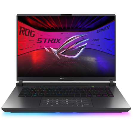 Laptop ROG Strix G16 WQXGA 16 inch Intel Core Ultra 7 255HX 32GB 2TB SSD RTX 5070 Ti Free Dos Volt Green