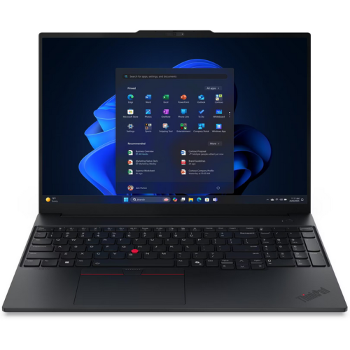 Laptop ThinkPad E16 G3 WUXGA 16 inch Intel Core Ultra 7 255H 16GB 1TB SSD Free Dos Black