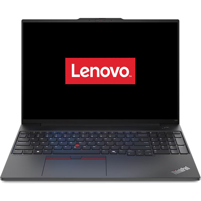 Laptop ThinkPad E16 Gen 2 16 inch WUXGA Intel Core Ultra 7 155H 16GB DDR5 512GB SSD Graphite Black
