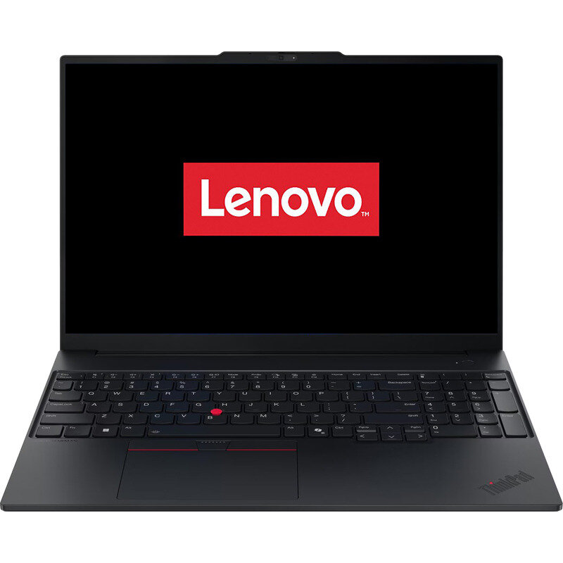 Laptop ThinkPad E16 Gen 3 16 inch WUXGA Intel Core Ultra 7 255H 16GB DDR5 512GB SSD Black