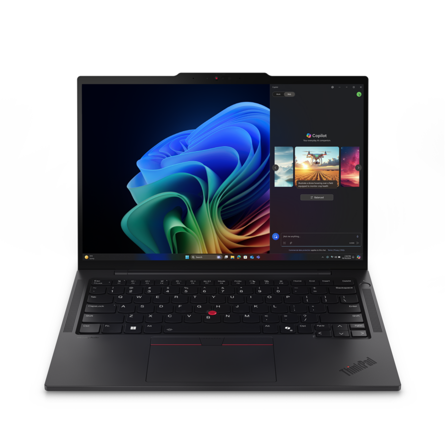 Laptop ThinkPad T14s G6 WUXGA 14 inch AMD Ryzen AI 7 Pro 360 64GB 1TB SSD Windows 11 Pro Black
