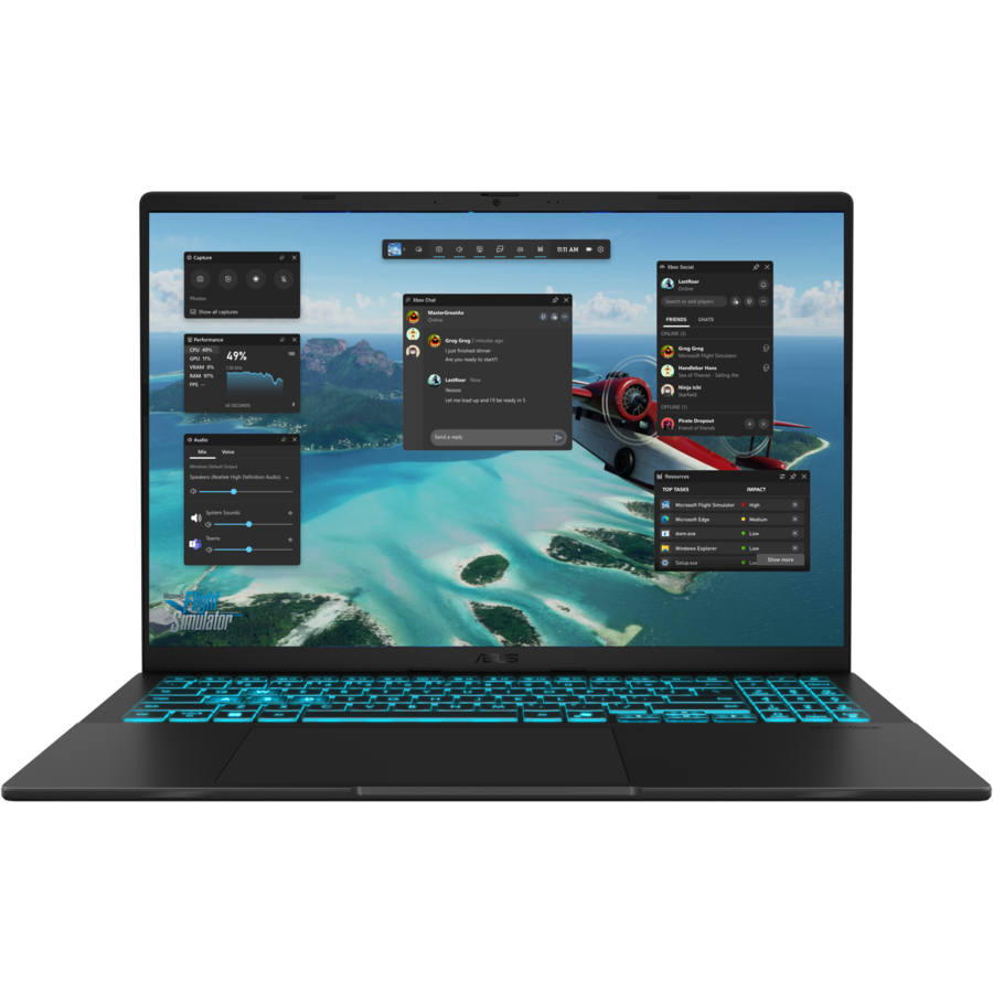 Laptop V16 WUXGA 16 inch Intel Core i5-13420H 16GB 1TB PCIe RTX 4050 Free Dos Black