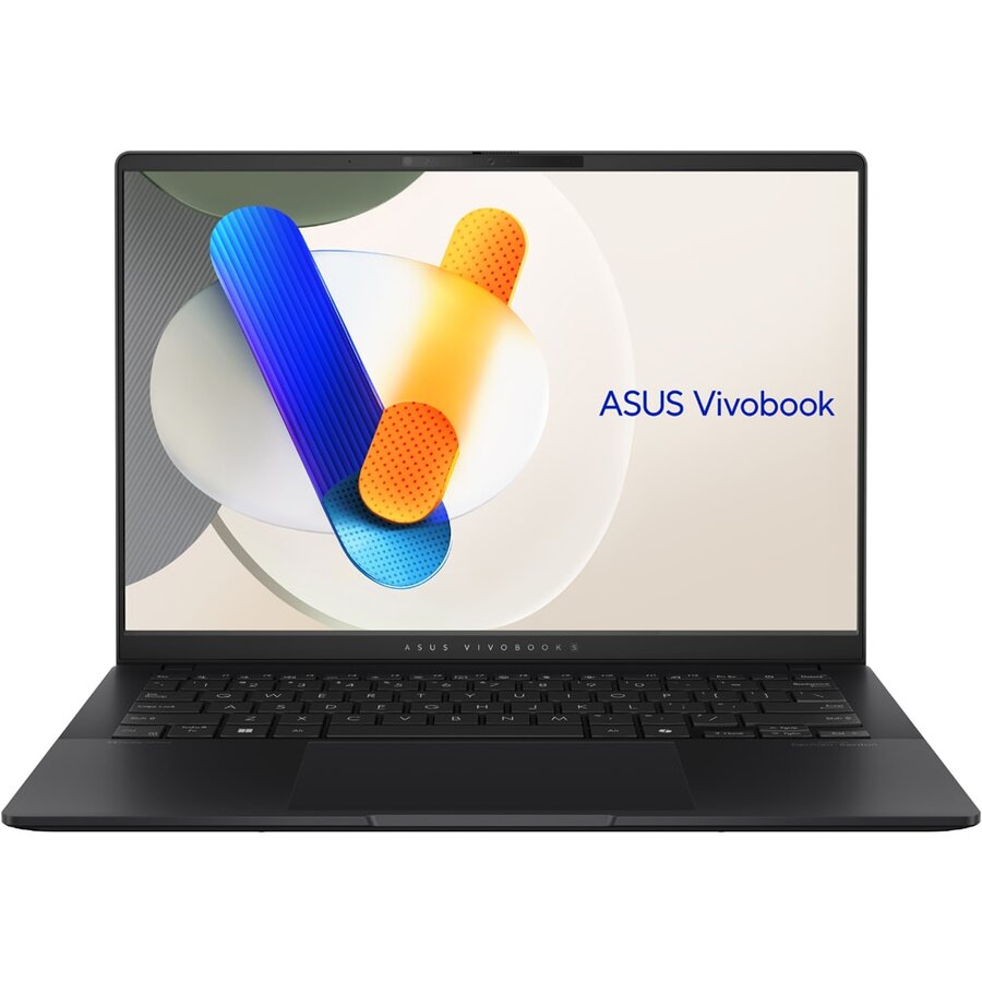 Laptop Vivobook S14 WUXGA 14 inch AMD Ryzen AI 7 350 24GB 1TB PCIe Free Dos Neutral Black