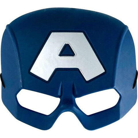 Masca Carnaval Captain America AV4 +6ani Albastru