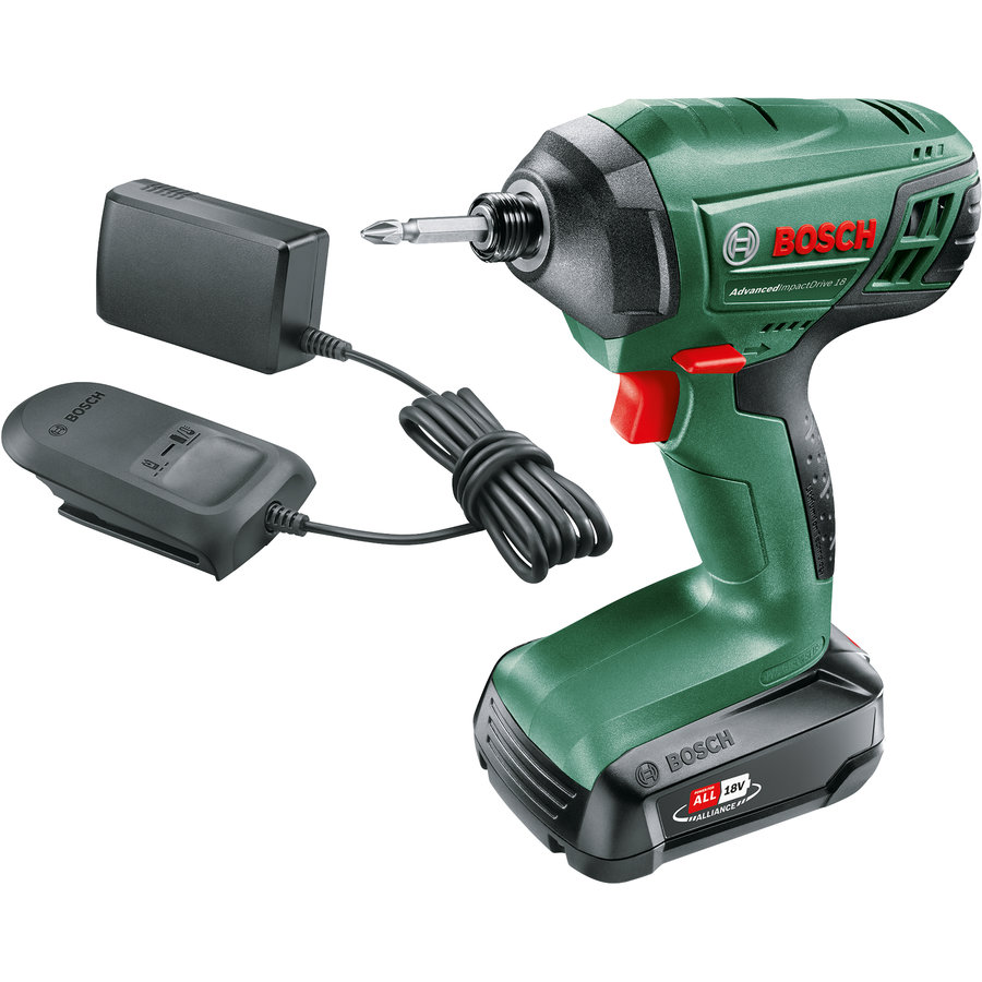 Masina De Insurubat Cu Percutii 130Nm + Acumulator Li-ion 1.5Ah + Incarcator 18V Advanced Impac Drive