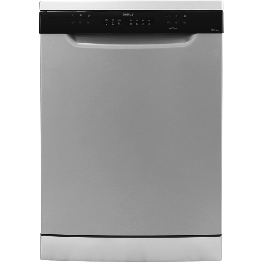 Masina De Spalat Vase SDSB612.6 Clasa E 49dB 12 Seturi Argintiu