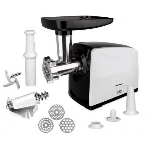 Masina de tocat MG-2100BKWH Weston White 2100W 1.8 kg/min Negru / Alb