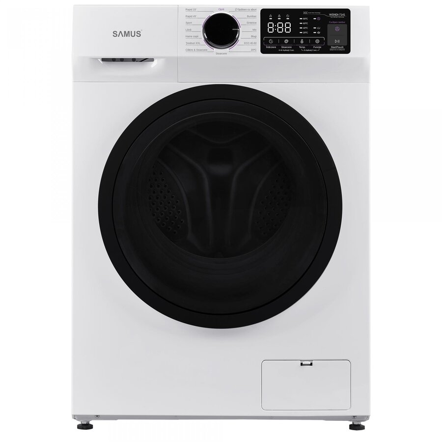 Masina Spalat Rufe WSNDI-7141 15 Programe 1400rpm 7kg Alb