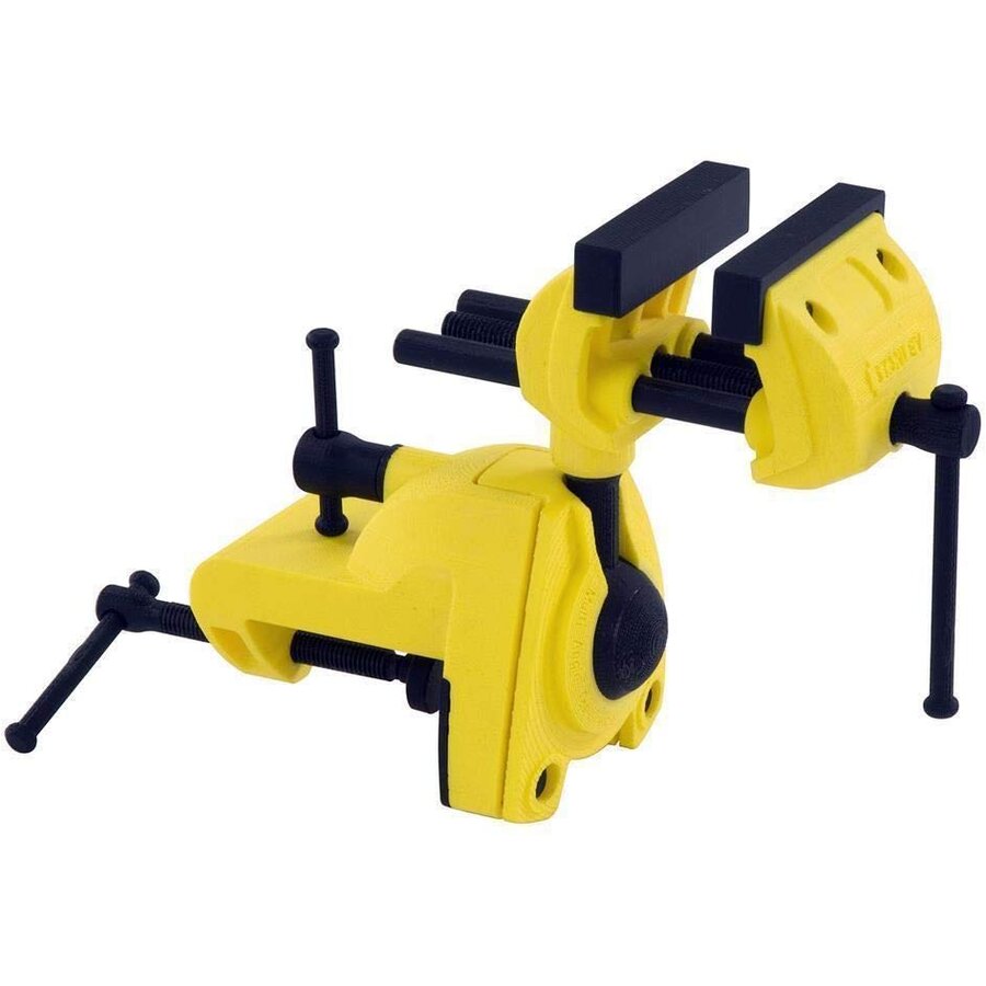 MaxSteel multi-axis vise (yellow/black)
