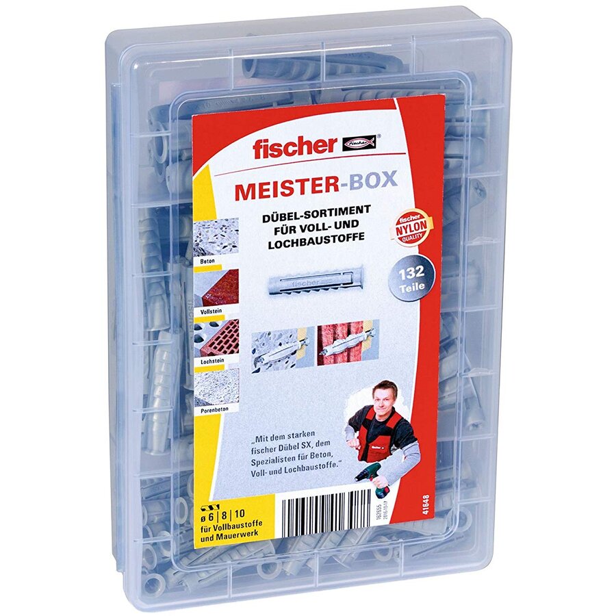 Meister-Box with dowel SX 132 pieces