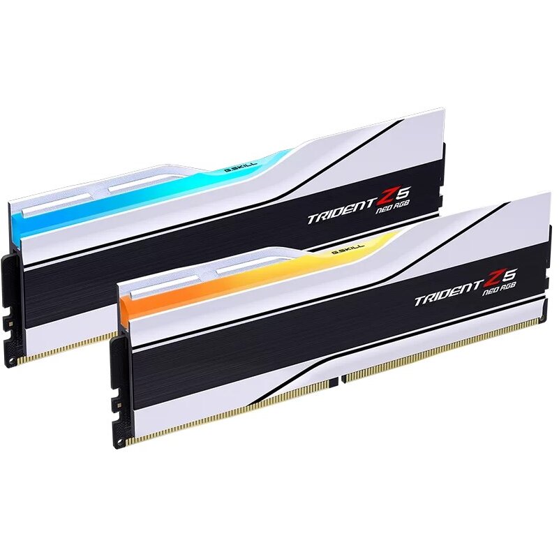 Memorie F5-6000J3036F16GX2-TZ5NRW Trident Neo AMD RGB DDR5 2x16GB 6000Mhz CL30 EXPO Alb