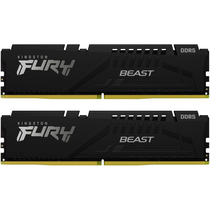 Memorie FURY Beast Black 64GB (2x32GB) DDR5 5200MHz CL40 Dual Channel Kit