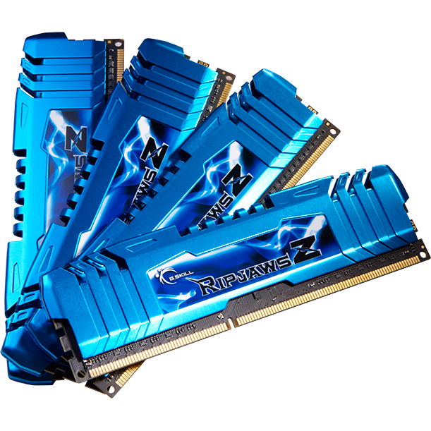 Memorie RipjawsZ 32GB (4x8GB) DDR3 2400MHz CL11 Quad Channel Kit