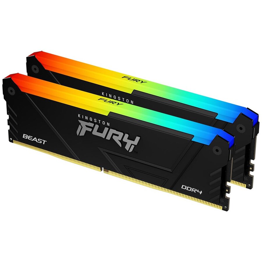 Memorie Technology FURY 32GB 3600Mhz DDR4 CL18 DIMM  Beast RGB Dual Channel