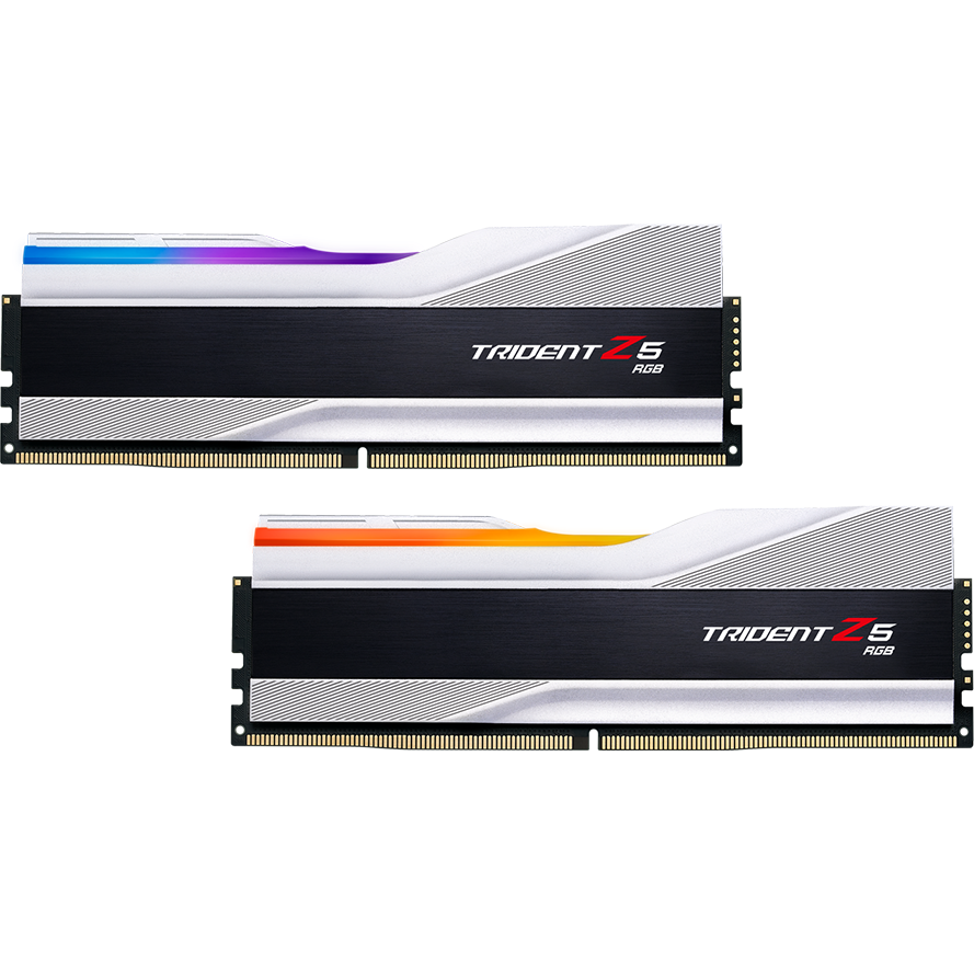 Memorie TridentZ Z5 32GB Metallic Silver RGB (2x16GB) 6000MHz CL36 Dual Channel Kit