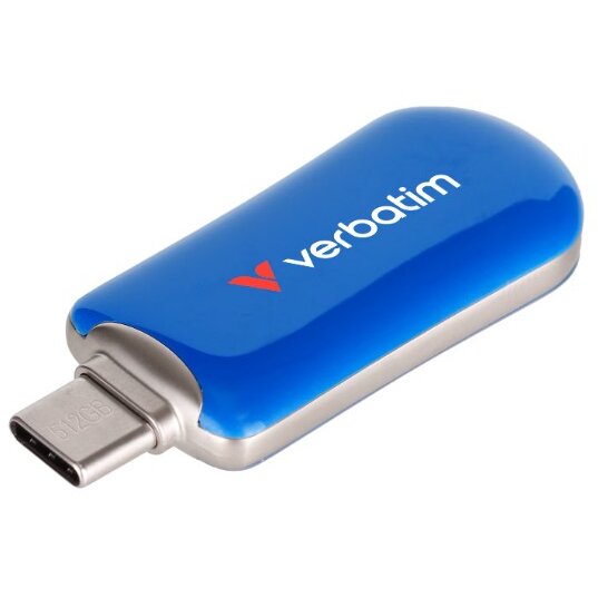 Memorie USB Plectra 256GB USB-C BLUSB 3.2 Gen 1 Albastru