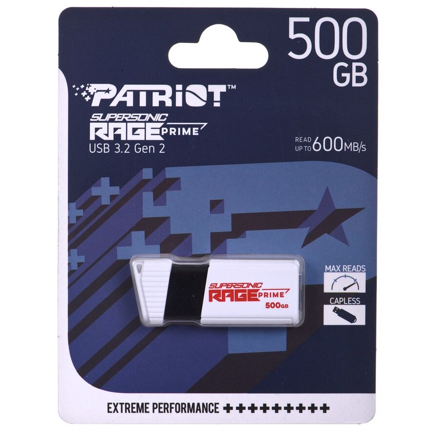 Memorie USB RAGE PRIME 600 MB/S 512GB USB 3.2 8K IOPS