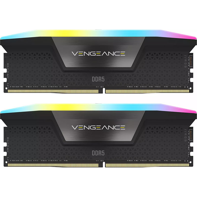 Memorie Vengeance RGB Black 48GB (2x24GB) DDR5 6400MHz CL36 Dual Channel Kit