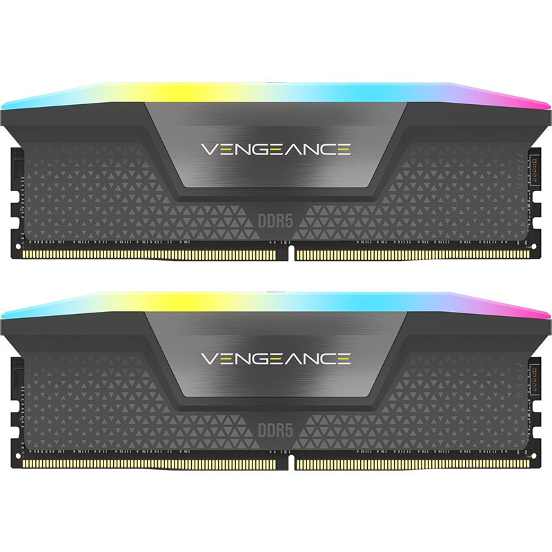 Memorie Vengeance RGB Grey 32GB (2x16GB) DDR5 6000MHz CL30 Dual Channel Kit