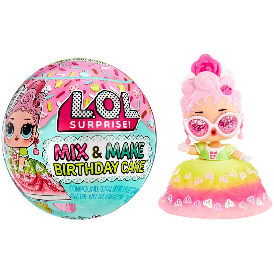 MGA Entertainment LOL Surprise Mix & Make Birthday Cake Tots, toy figure (assorted item)