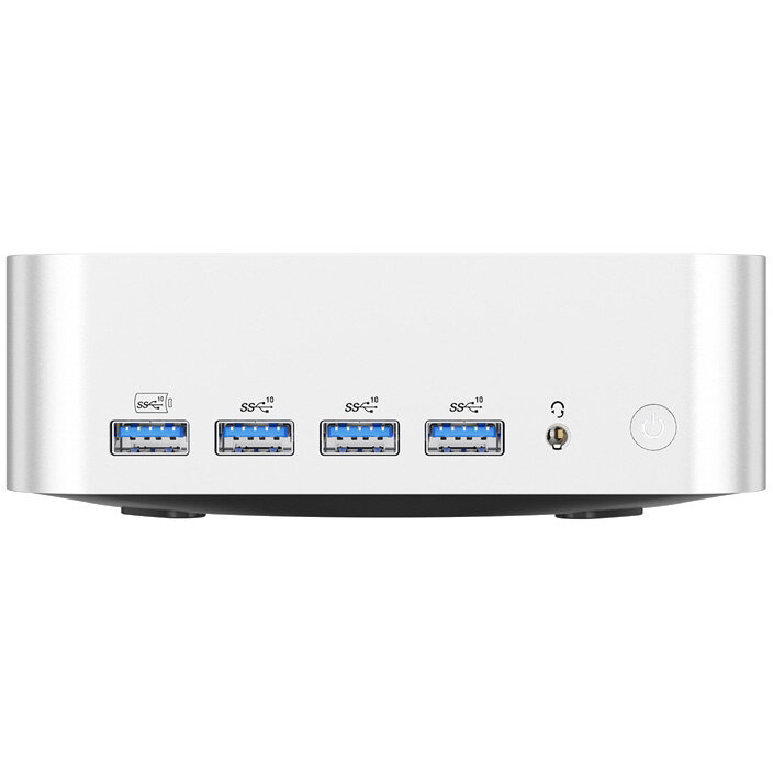 Mini PC A8 Max AMD Ryzen 9 8945HS 32GB 2TB SSD Windows 11 Pro Silver