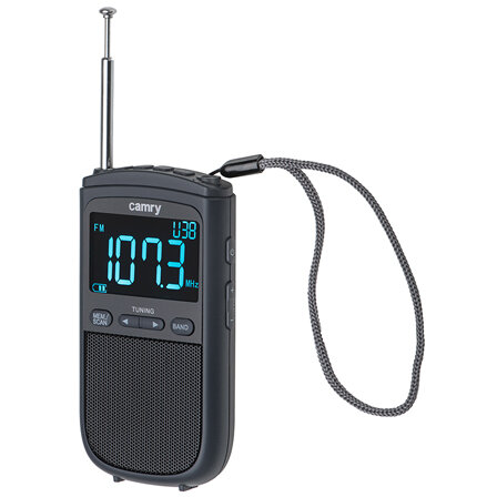 Mini Radio Portabil CR1905 AM FM Afisaj LCD 900mAh