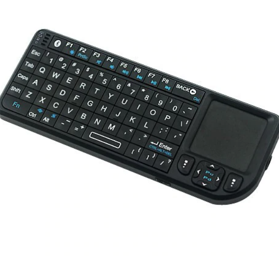 Mini Tastatura Wireless Touchpad Distanta Operare 10m Negru