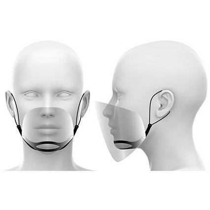 MINI VIZIERA PROTECTIE NAS GURA