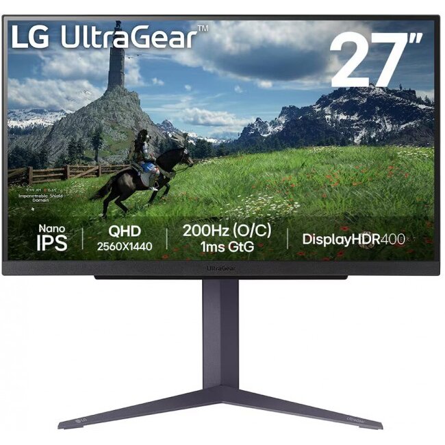 Monitor 27GS85Q-B 200Hz  16:9  LED  27inch 1ms  G-Sync  Negru