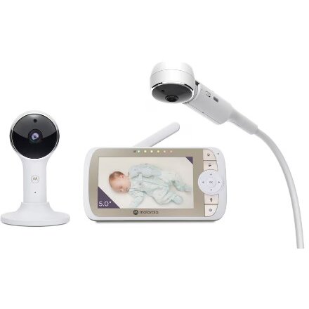 Monitor Bebelusi VM65X Connect 5.0 Full HD Wi-Fi Video Alb