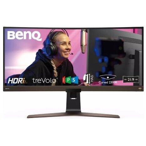 Monitor EW3880R 37.5Inch WQHD 3840x1600 60Hz 4MS IPS Curbat Negru