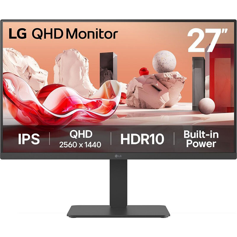 Monitor LED 27BA45QB-B 27 inch QHD IPS 5ms 100Hz Black