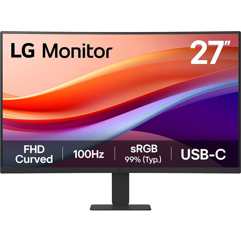 Monitor LED 27U421A-B 27 inch FHD VA Black