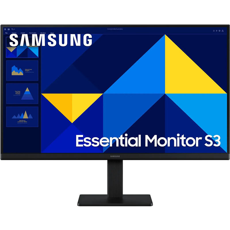 Monitor LED Essential S3 S30GD LS24D304GAUXEN 24 inch FHD IPS 100Hz Black