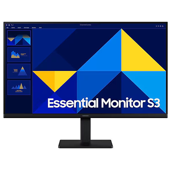 Monitor LED Essential S3 S30GD LS27D304GAUXEN 27 inch FHD IPS 5ms 100Hz Black