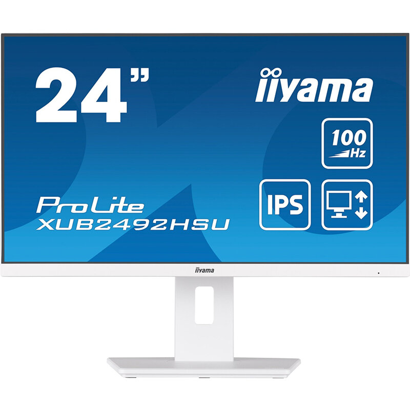 Monitor LED ProLite XUB2492HSU-W6 23.8 inch FHD IPS 0.4ms 100Hz Black