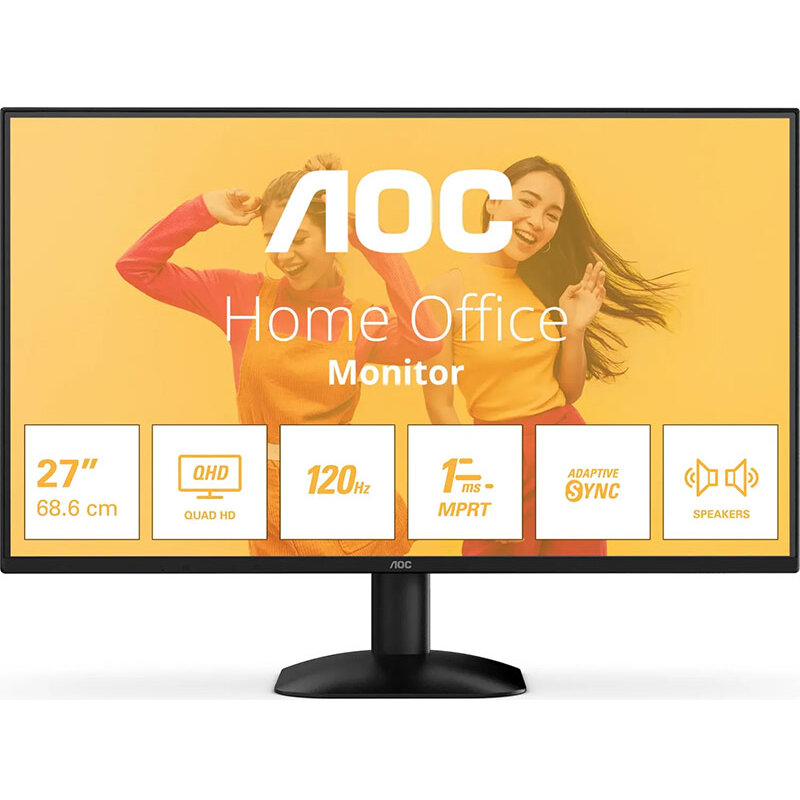 Monitor LED Q27B35S3 27 inch QHD IPS 4ms 120Hz Black