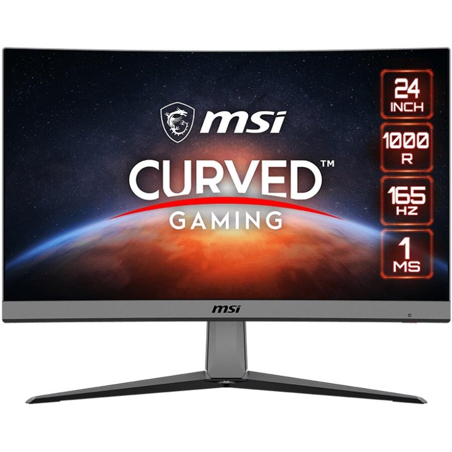 Monitor MAG 242C - 23.6inch VA Curve 1500R Full HD 1ms 180Hz Negru