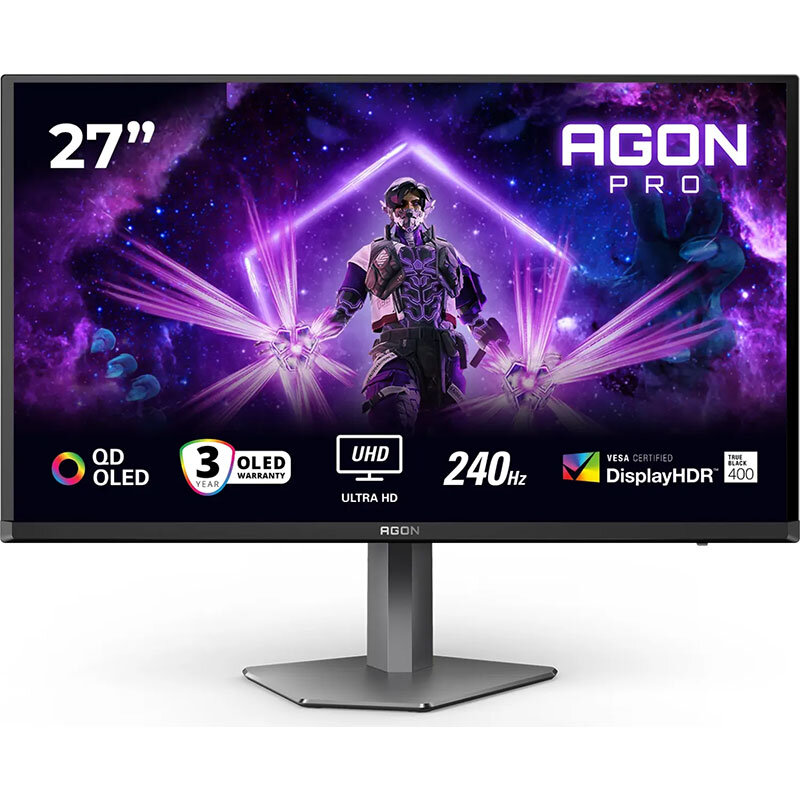 Monitor OLED Gaming Agon Pro AG276UZD 26.7 inch UHD 4K  0.03ms 240Hz Black