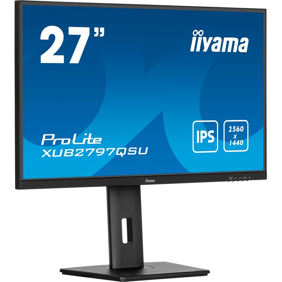 Monitor LED ProLite XUB2797QSU-B2 27 inch QHD IPS 1ms 100Hz Black