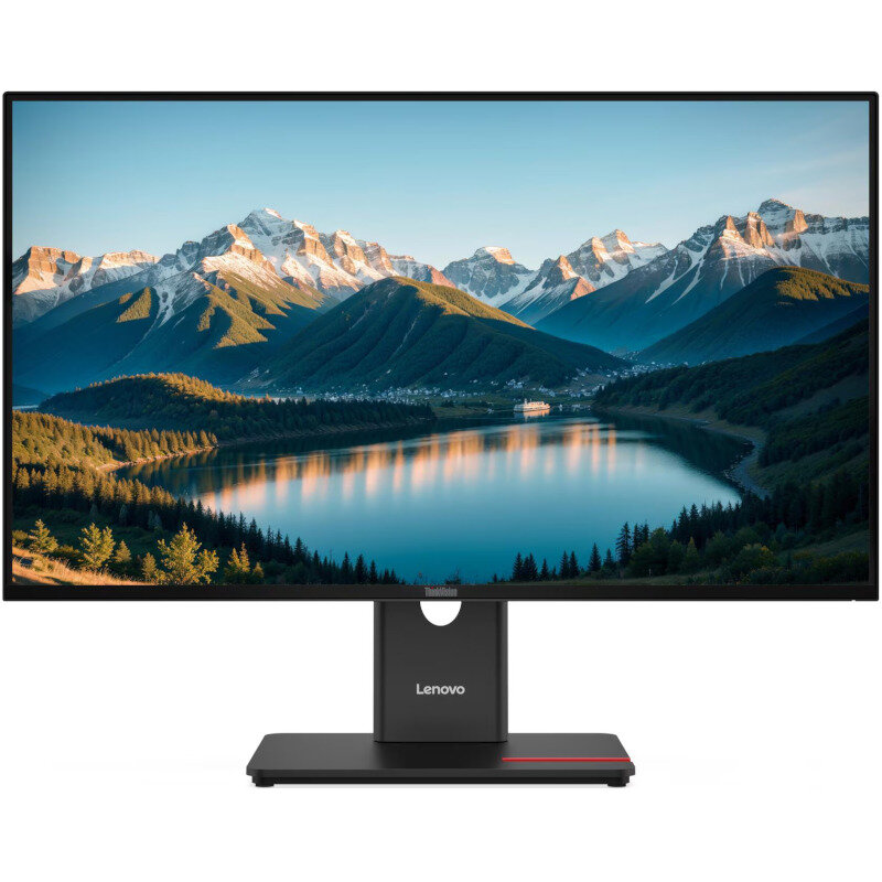 Monitor ThinkVision T27Q-40 27 inch QHD IPS 4 ms 120 Hz Black