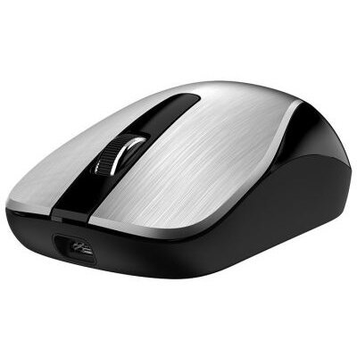 Mouse ECO-8015 Wireless Argintiu / Negru
