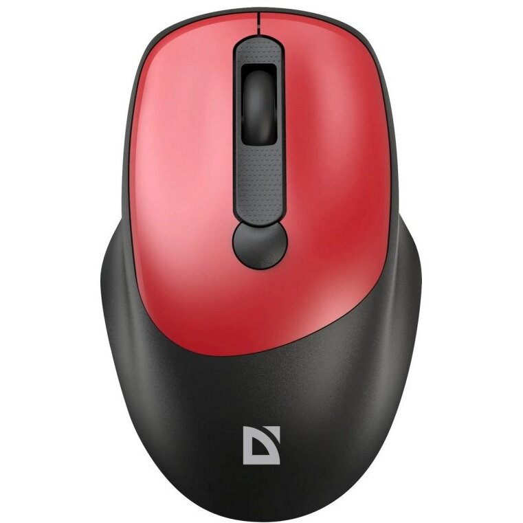 Mouse Feam MM-296 RF Silent Red