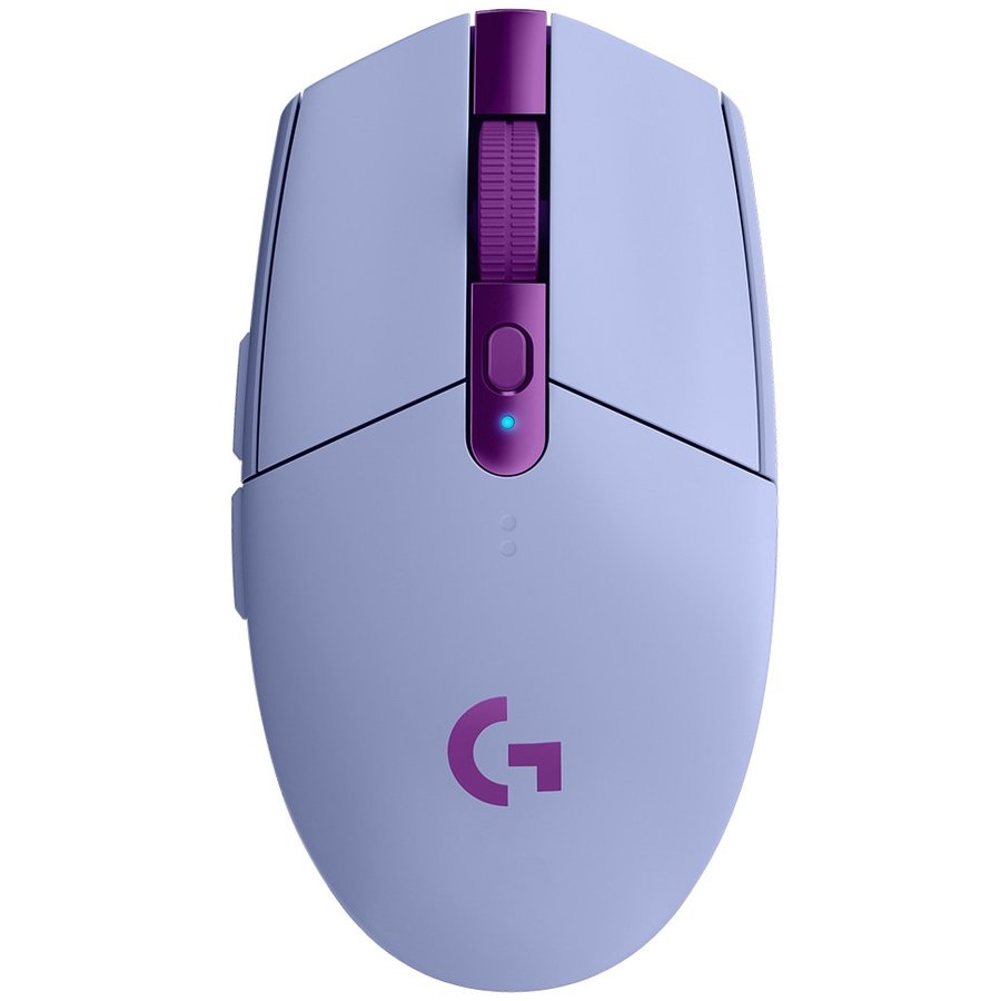 Mouse G305 Lightspeed  Wireless Gaming  12000DPI Optic HERO Lila