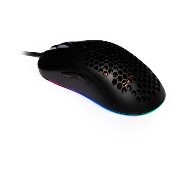 Mouse Gaming Cu Fir USB Optic 6.400dpi Iluminare RGB/Negru
