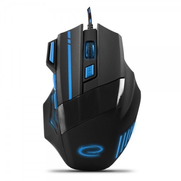 Mouse Optic Gaming Wolf EGM201B 2400Dpi 1.5M Usb Negru/Albastru