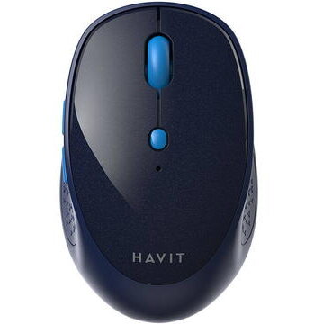 Mouse Wireless MS76GT Plus 1600DPI Albastru
