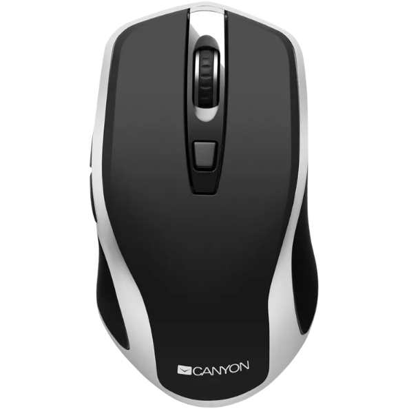 Mouse Wireless MW-19 1600dpi Black / Silver