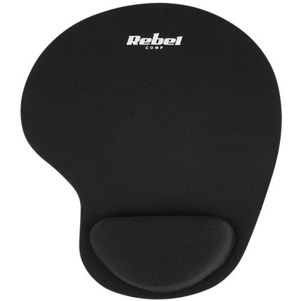 Mousepad cu Gel 207mm x 240mm Negru